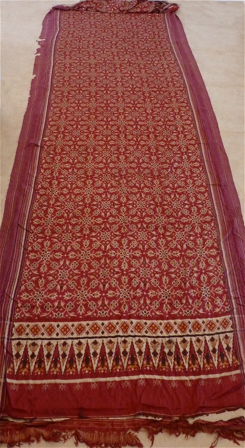 Ikat from Gujarat, India, Indonesia