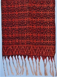 Ikat man's wrap from Ende, British Museum
