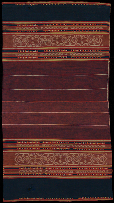 Ikat from Babar, Moluccas, Indonesia