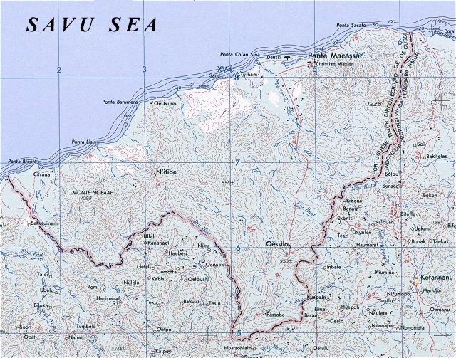 map Ambenu enclave