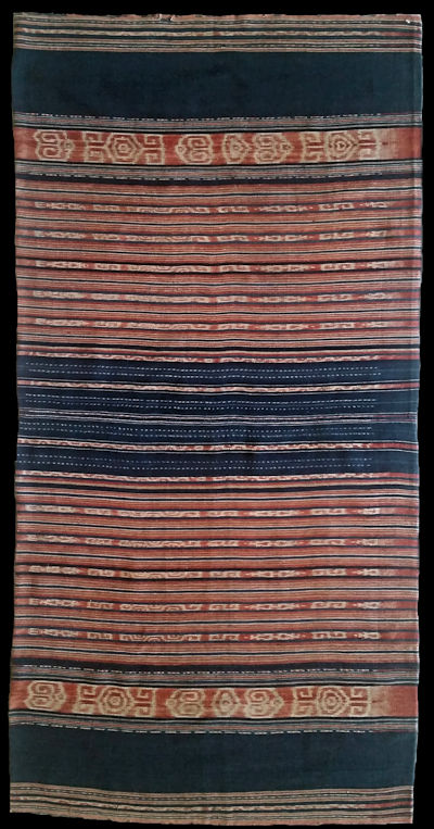Ikat from Babar, Moluccas, Indonesia