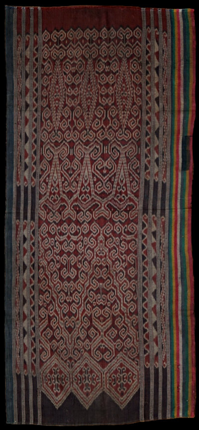 Ikat from Kalimantan, Borneo, Indonesia