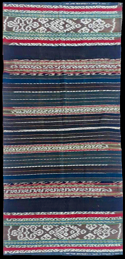 Ikat from Babar, Moluccas, Indonesia