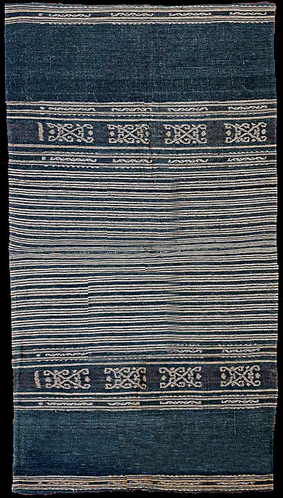 Ikat from Tanimbar, Moluccas, Indonesia