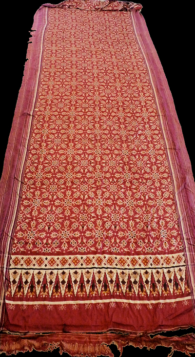 Ikat from Gujarat, India, Indonesia