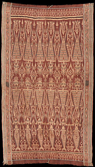 Ikat from Kalimantan, Borneo, Indonesia