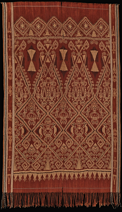 Ikat from Kalimantan, Borneo, Indonesia