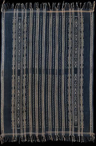 Ikat from Tanimbar, Moluccas, Indonesia