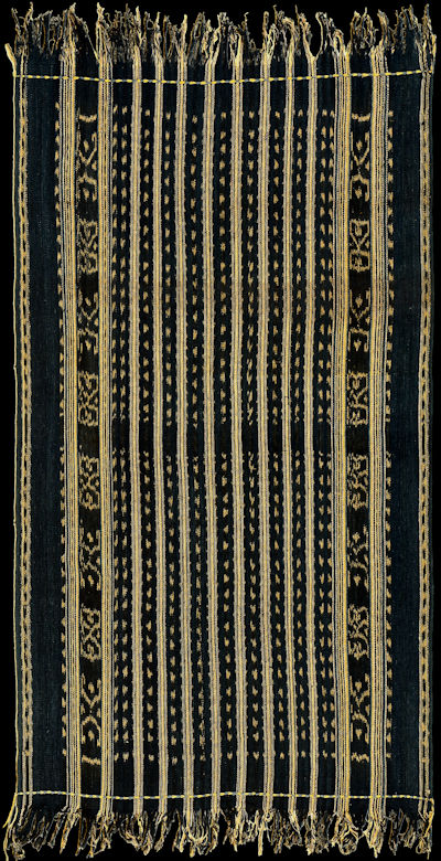 Ikat from Tanimbar, Moluccas, Indonesia