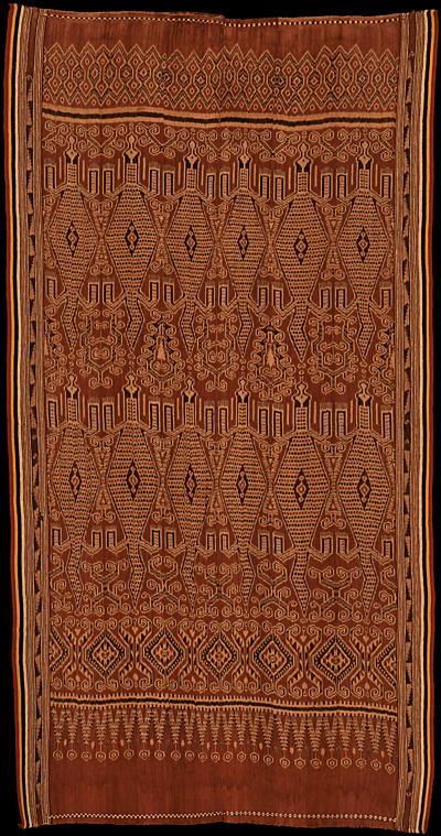 Ikat from Kalimantan, Borneo, Indonesia