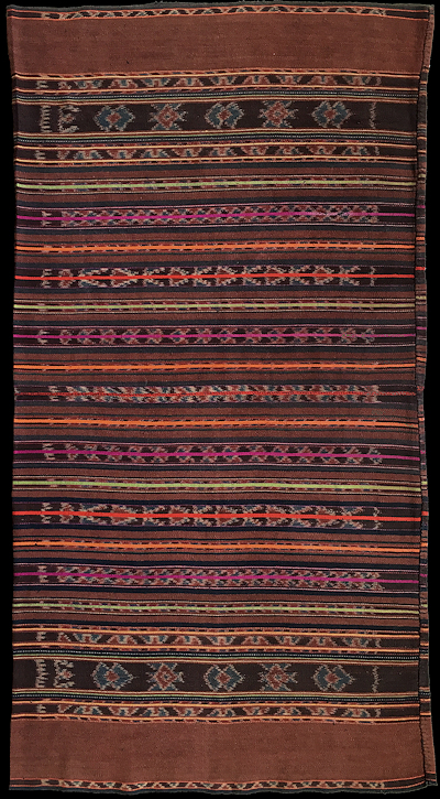 Ikat from Pantar, Solor Archipelago, Indonesia