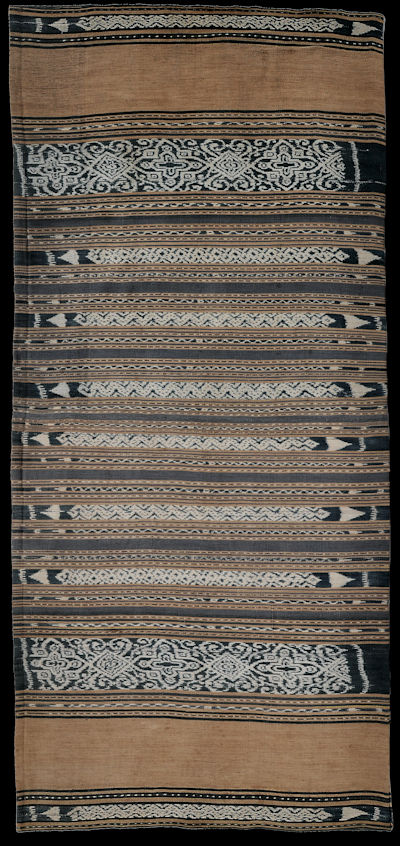 Ikat from Babar, Moluccas, Indonesia