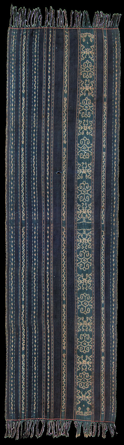Ikat from Tanimbar, Moluccas, Indonesia