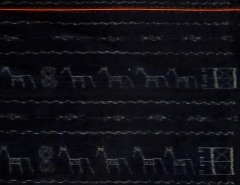 Fragment of Ngadha ikat textile