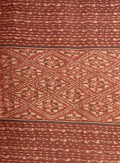 Detail of Solor ikat kewatek mean