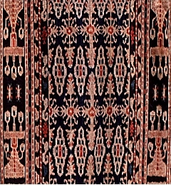 Example of a modern Sumba ikat with traditional design and workmanship