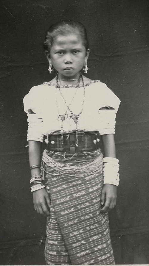 Young woman from Tanimbar in formal attire