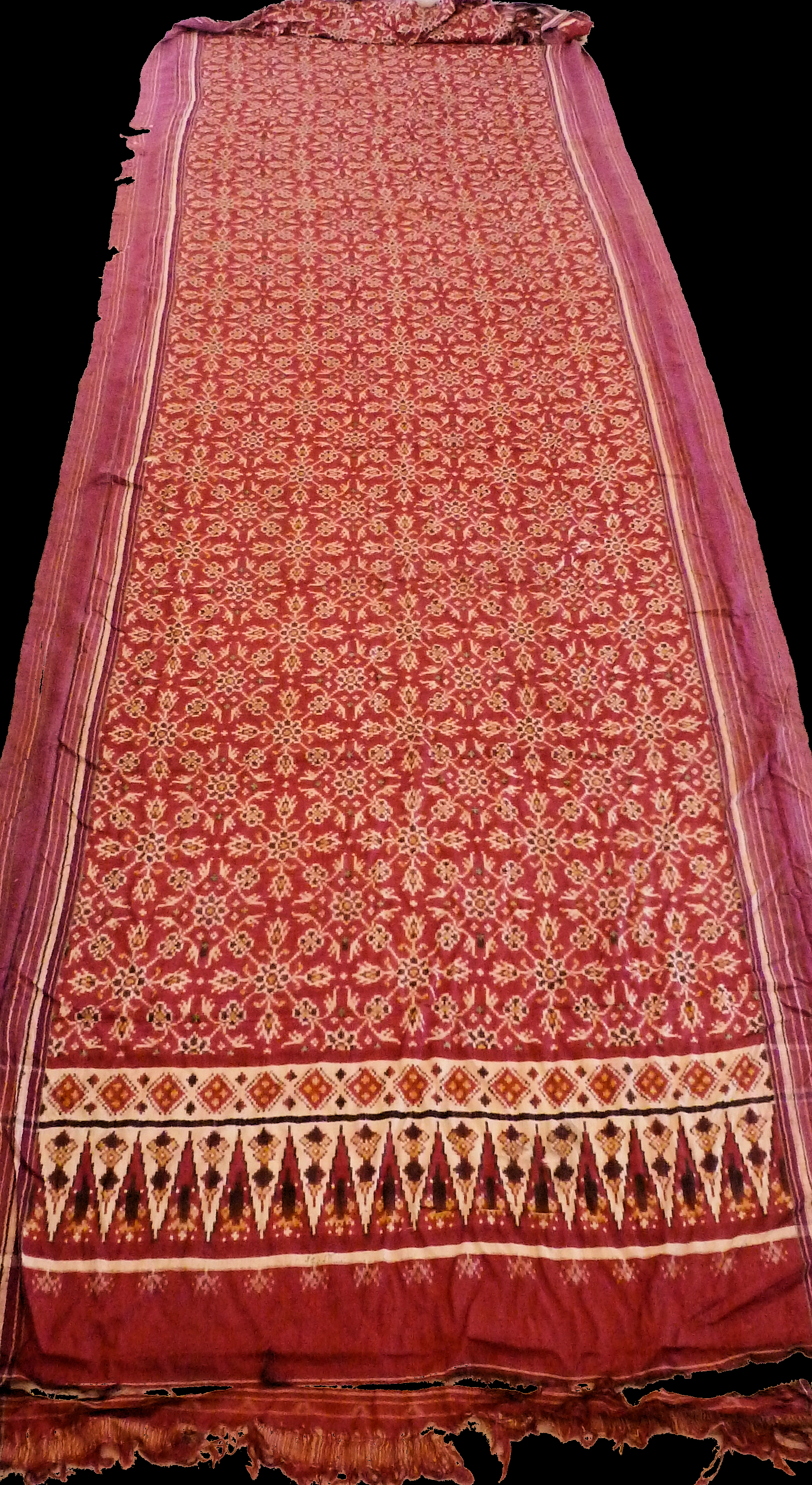 Ikat from Gujarat, India, Indonesia