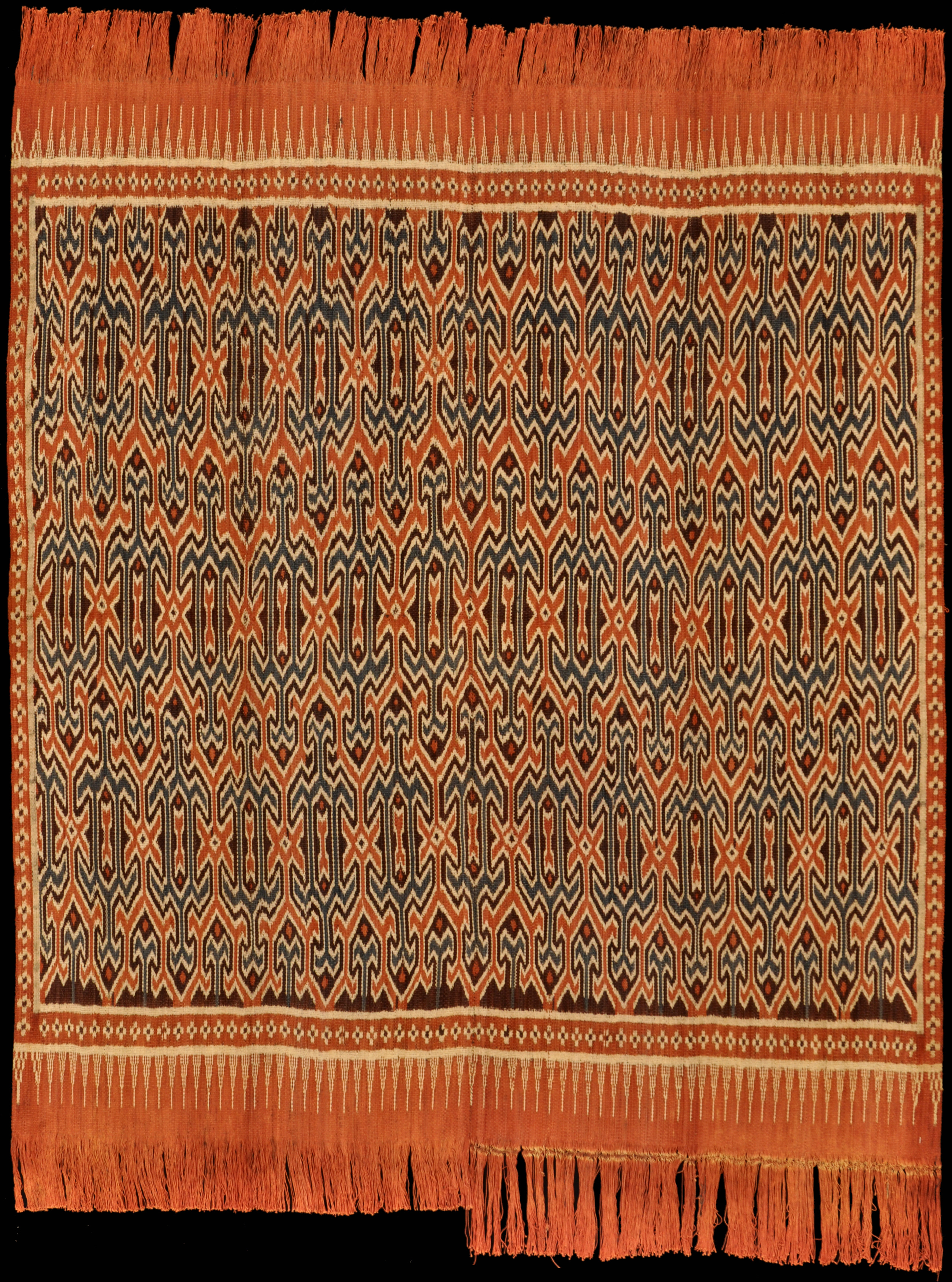 Ikat from Toraja, Sulawesi, Indonesia