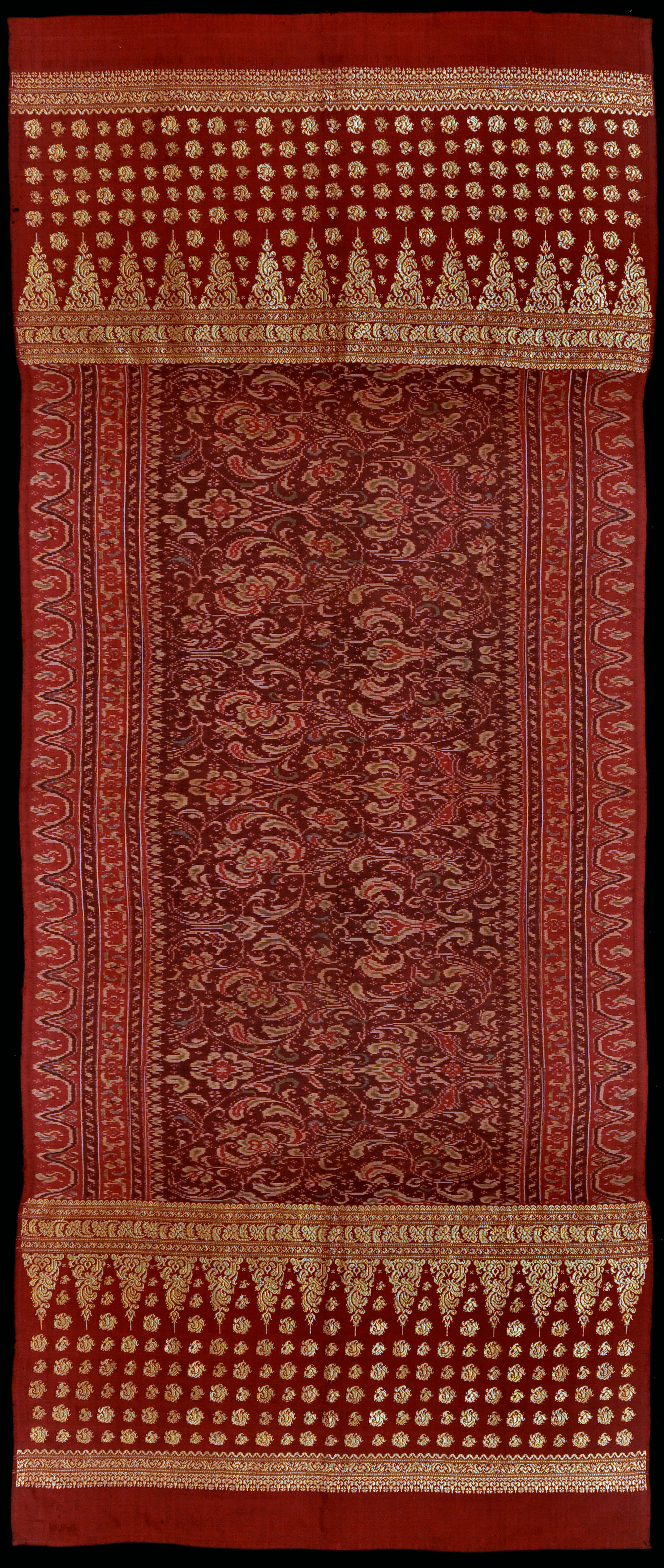 Ikat from Bangka, Sumatra, Indonesia