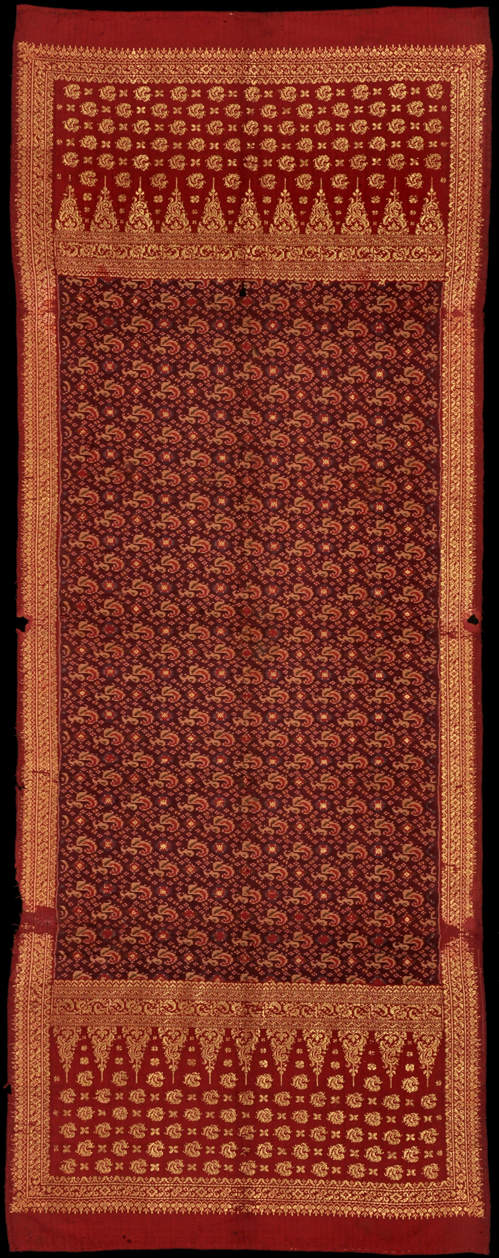 Ikat from Bangka, Sumatra, Indonesia