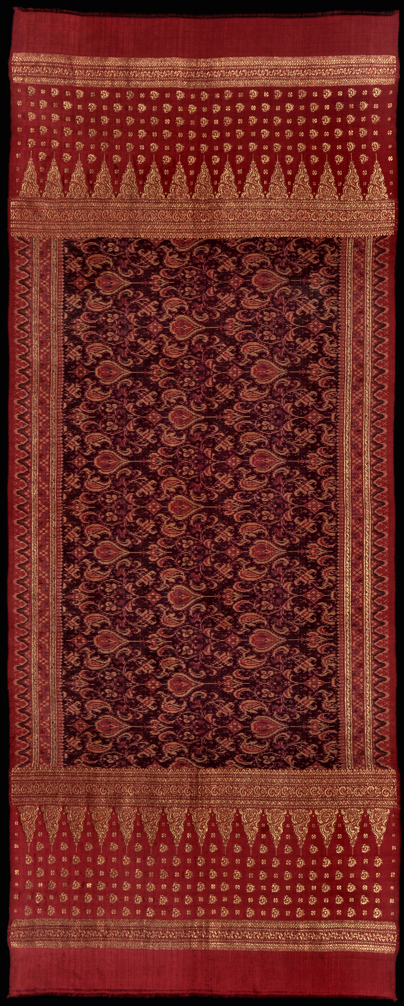 Ikat from Bangka, Sumatra, Indonesia