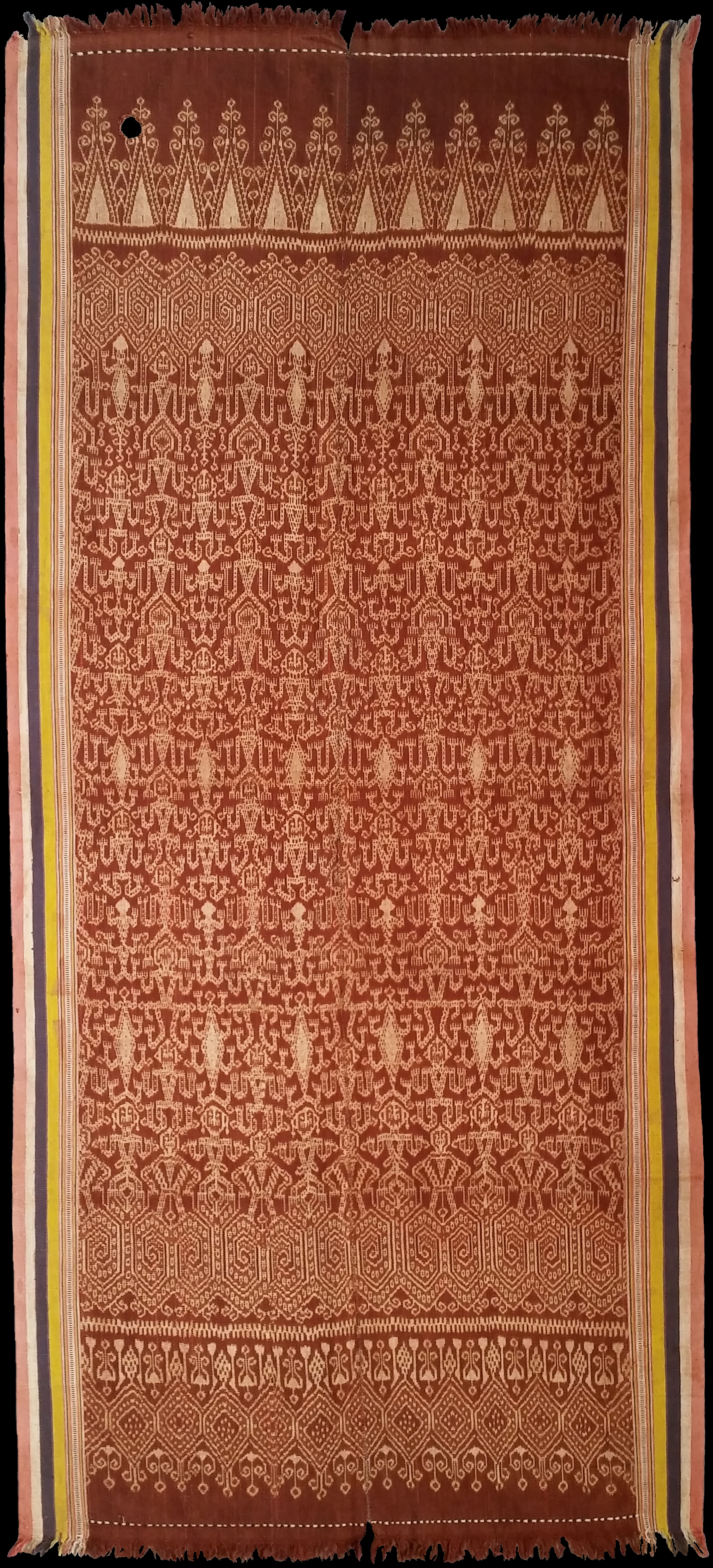 Ikat from Kalimantan, Borneo, Indonesia