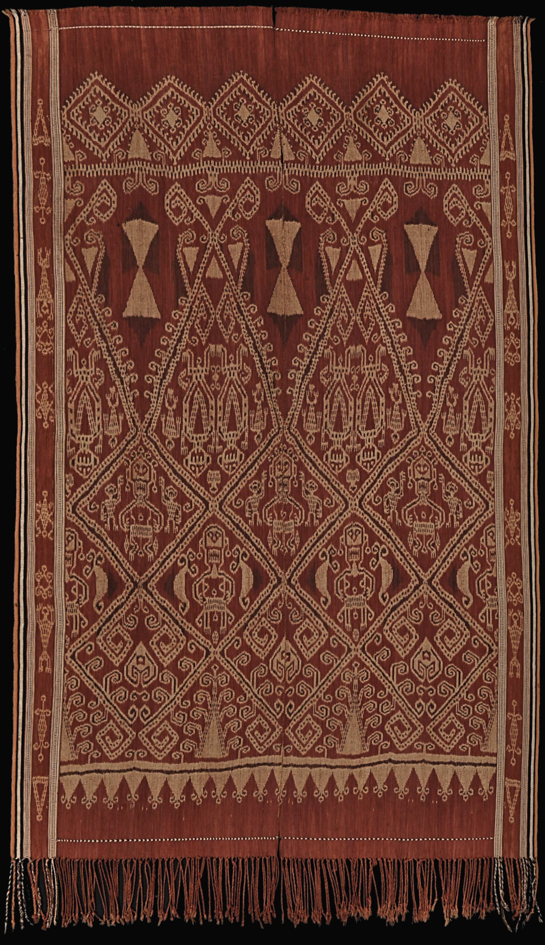 Ikat from Kalimantan, Borneo, Indonesia