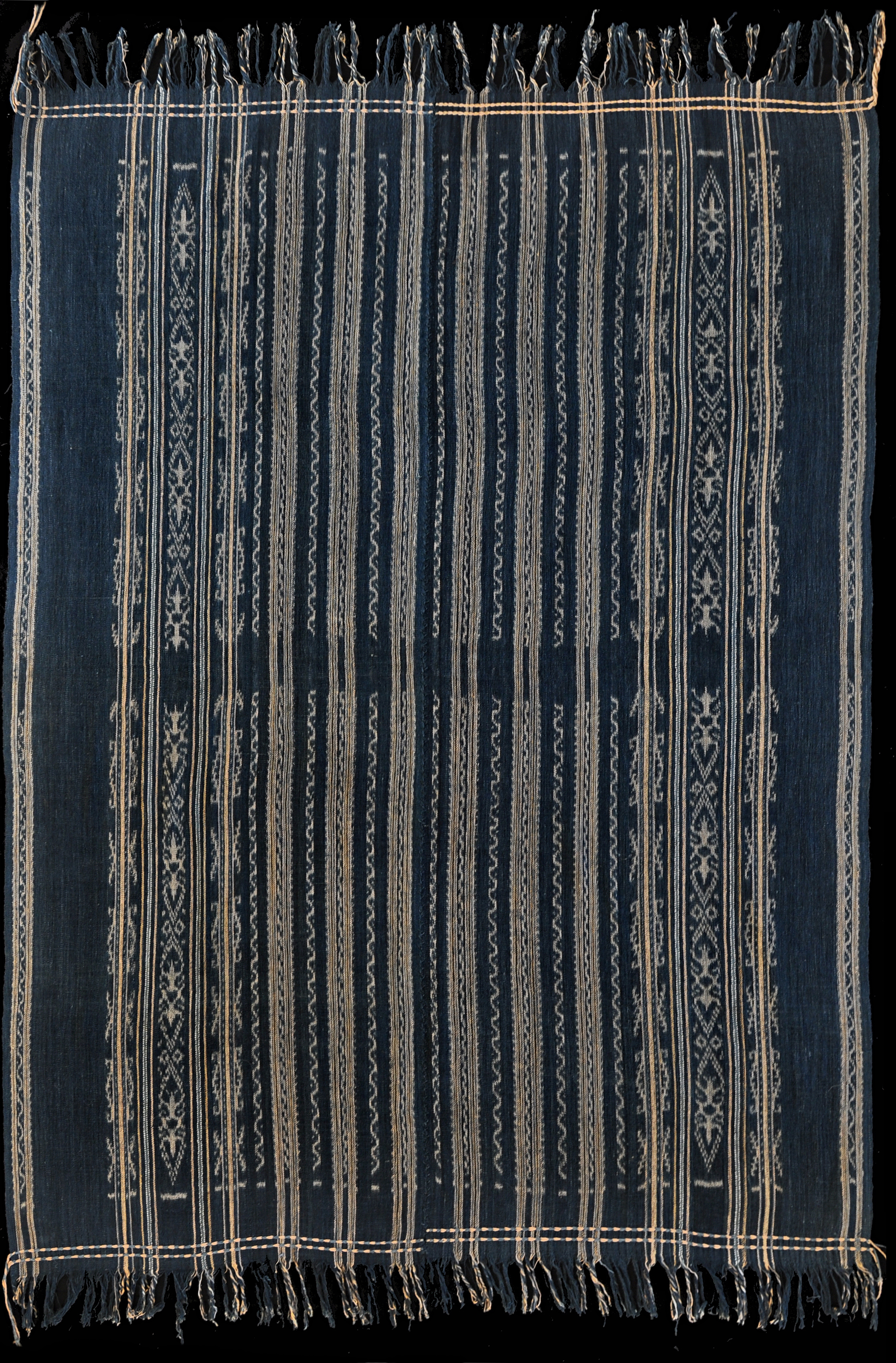 Ikat from Tanimbar, Moluccas, Indonesia