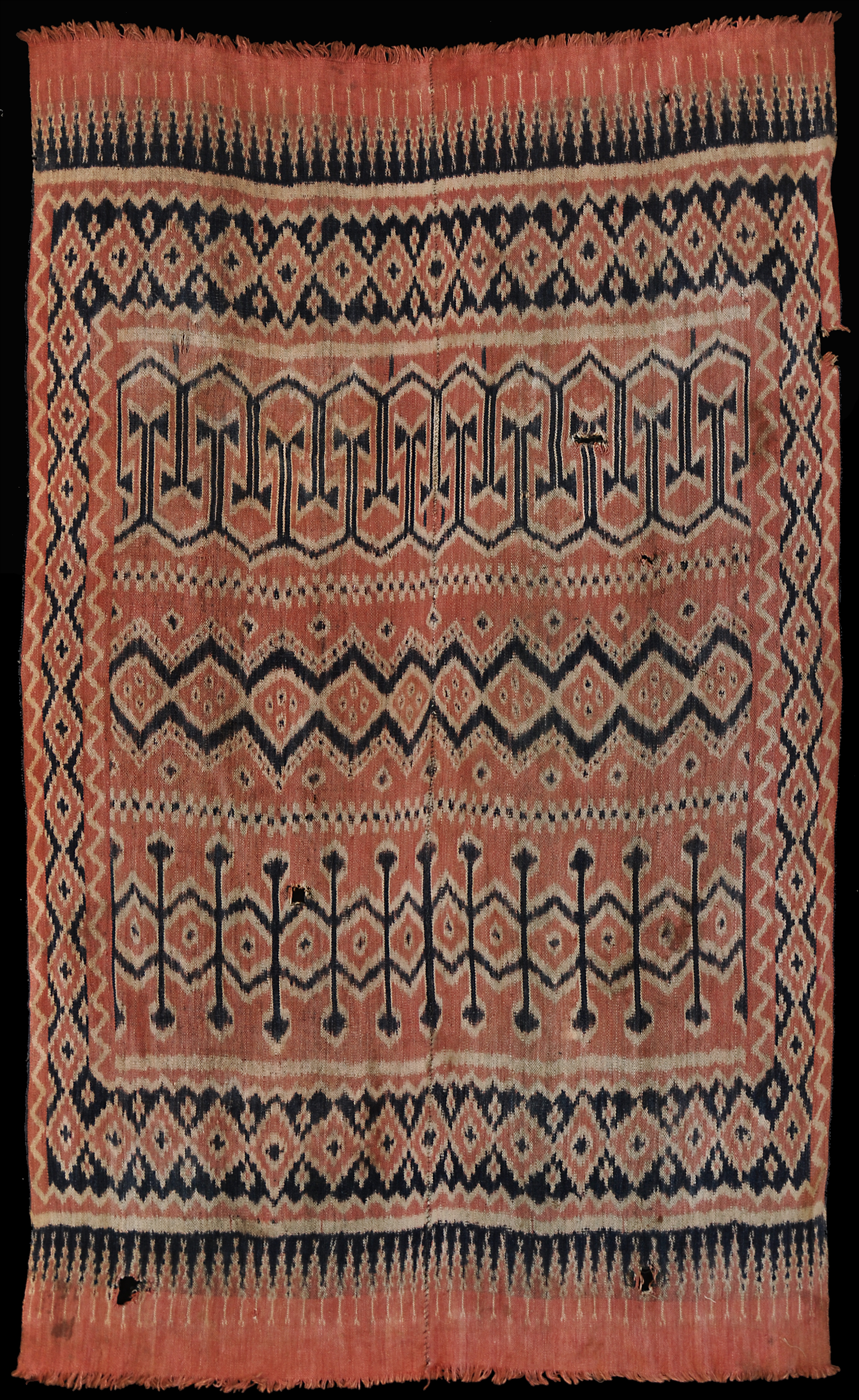 Ikat from Toraja, Sulawesi, Indonesia