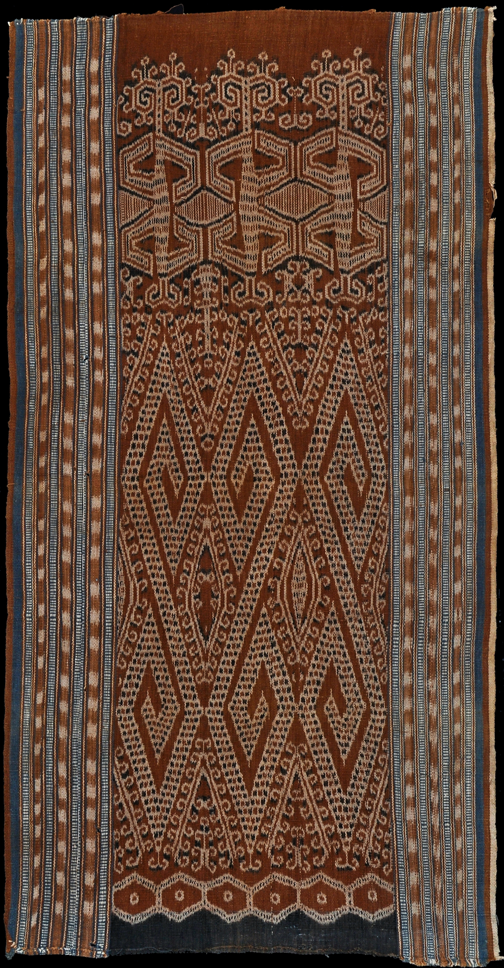 Ikat from Kalimantan, Borneo, Indonesia