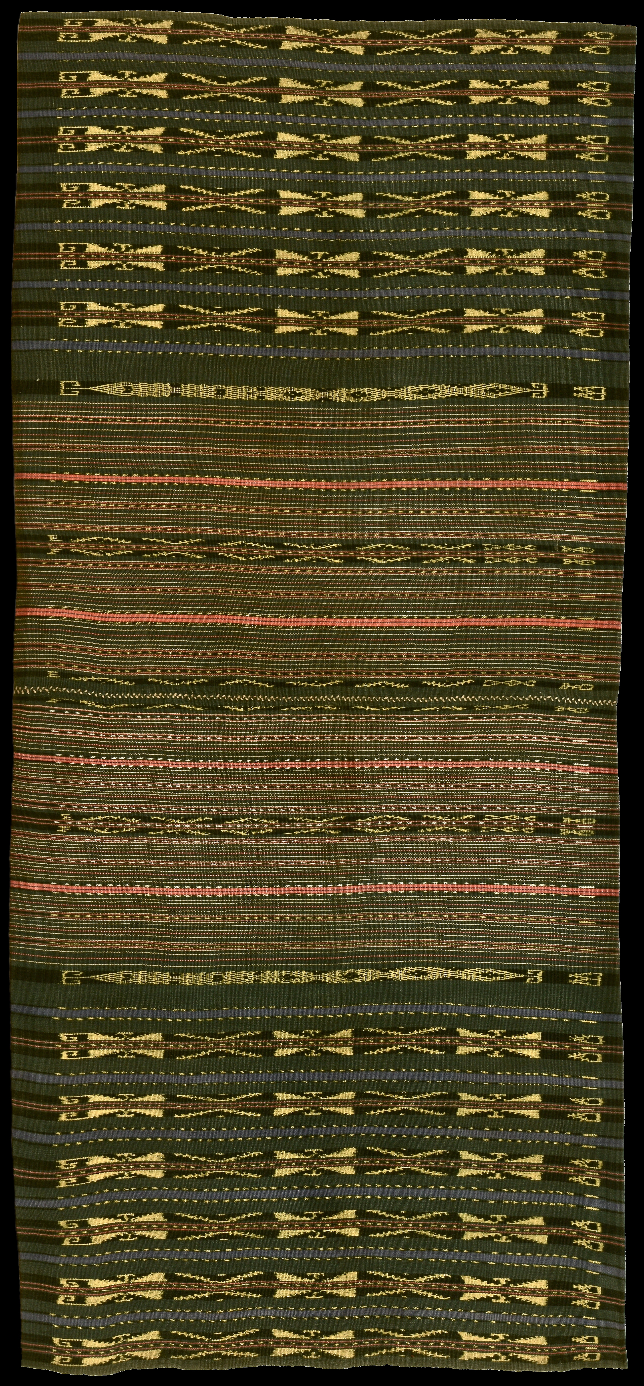 Ikat from Tanimbar, Moluccas, Indonesia