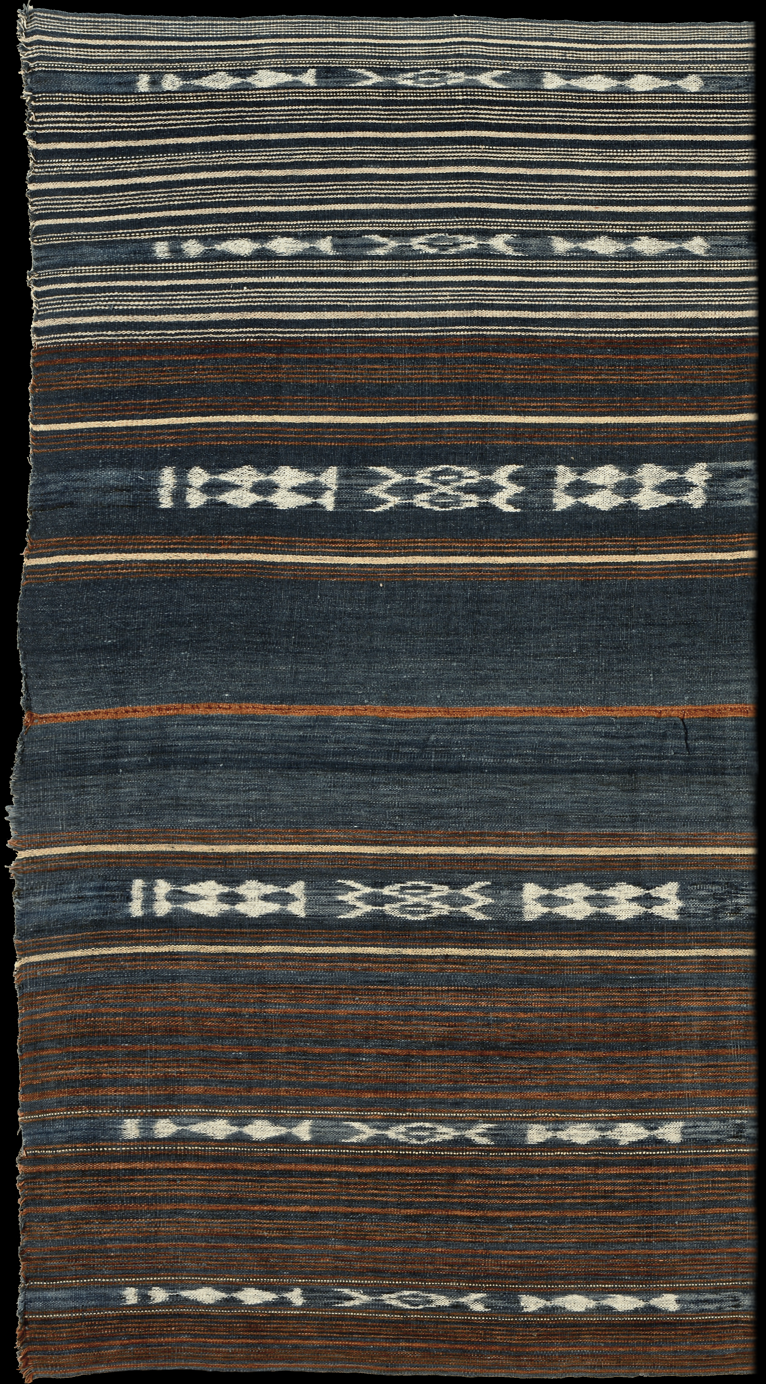 Ikat from Tanimbar, Moluccas, Indonesia