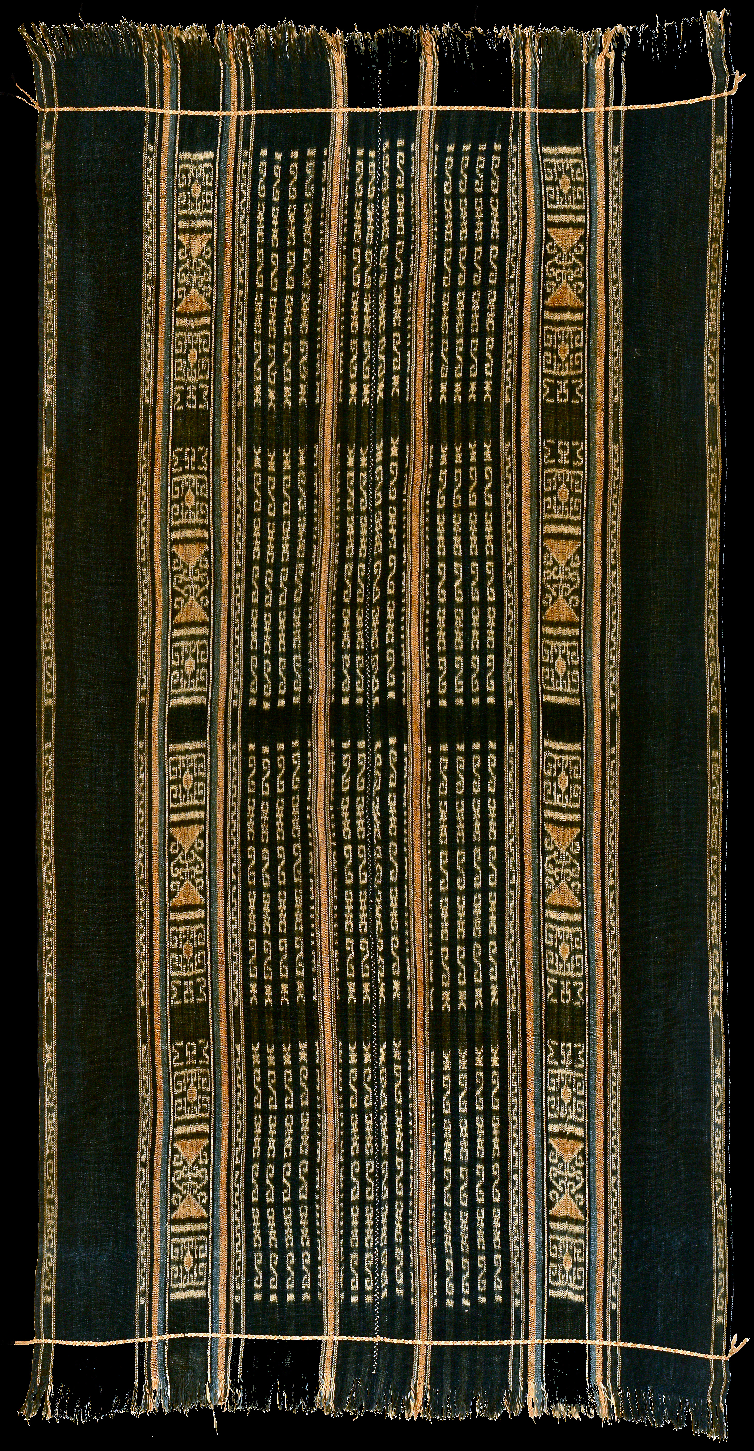 Ikat from Tanimbar, Moluccas, Indonesia