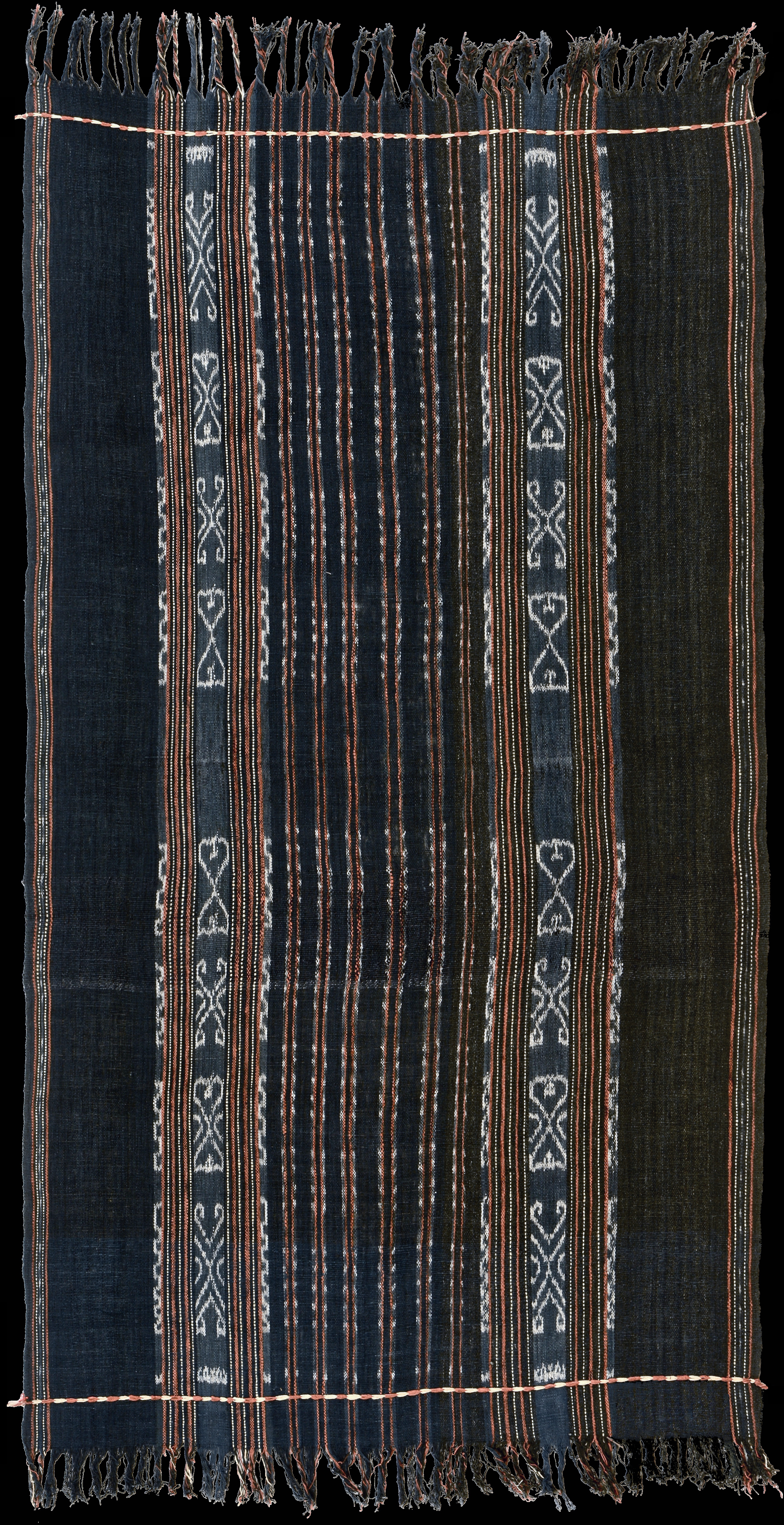 Ikat from Tanimbar, Moluccas, Indonesia