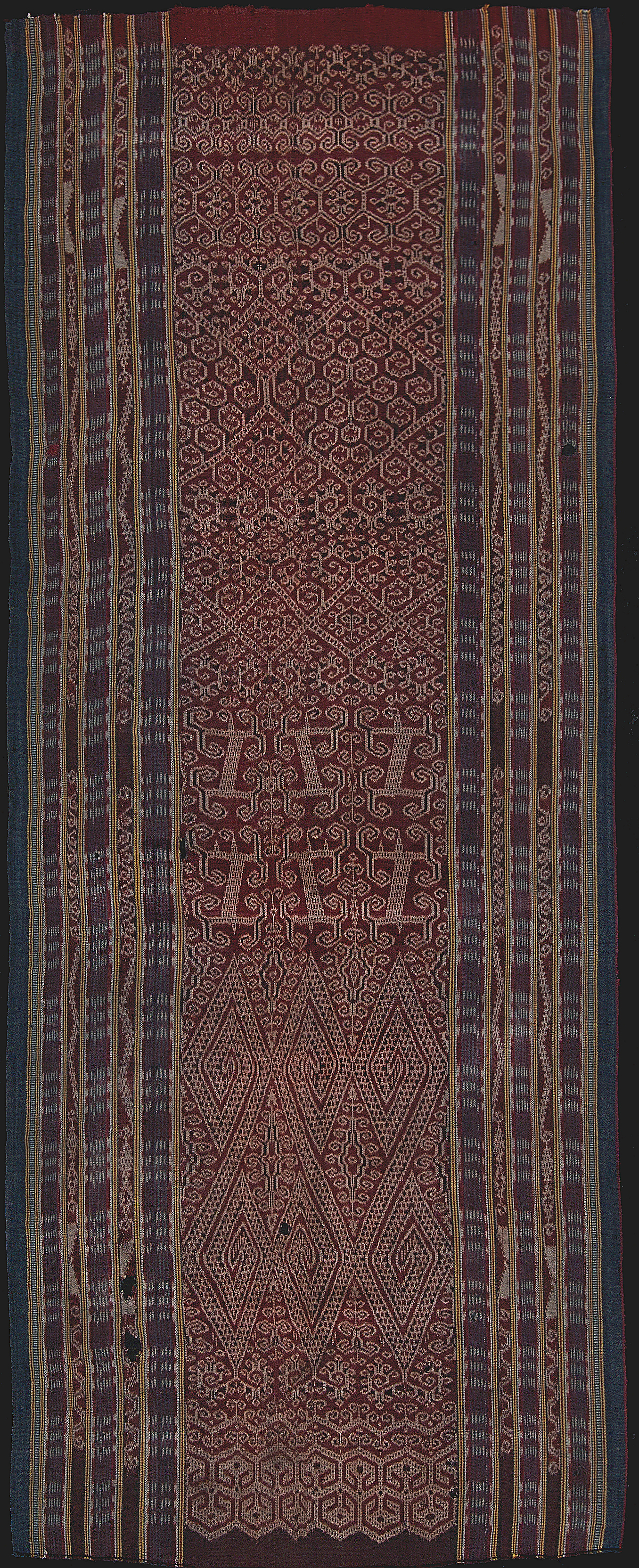 Ikat from Kalimantan, Borneo, Indonesia