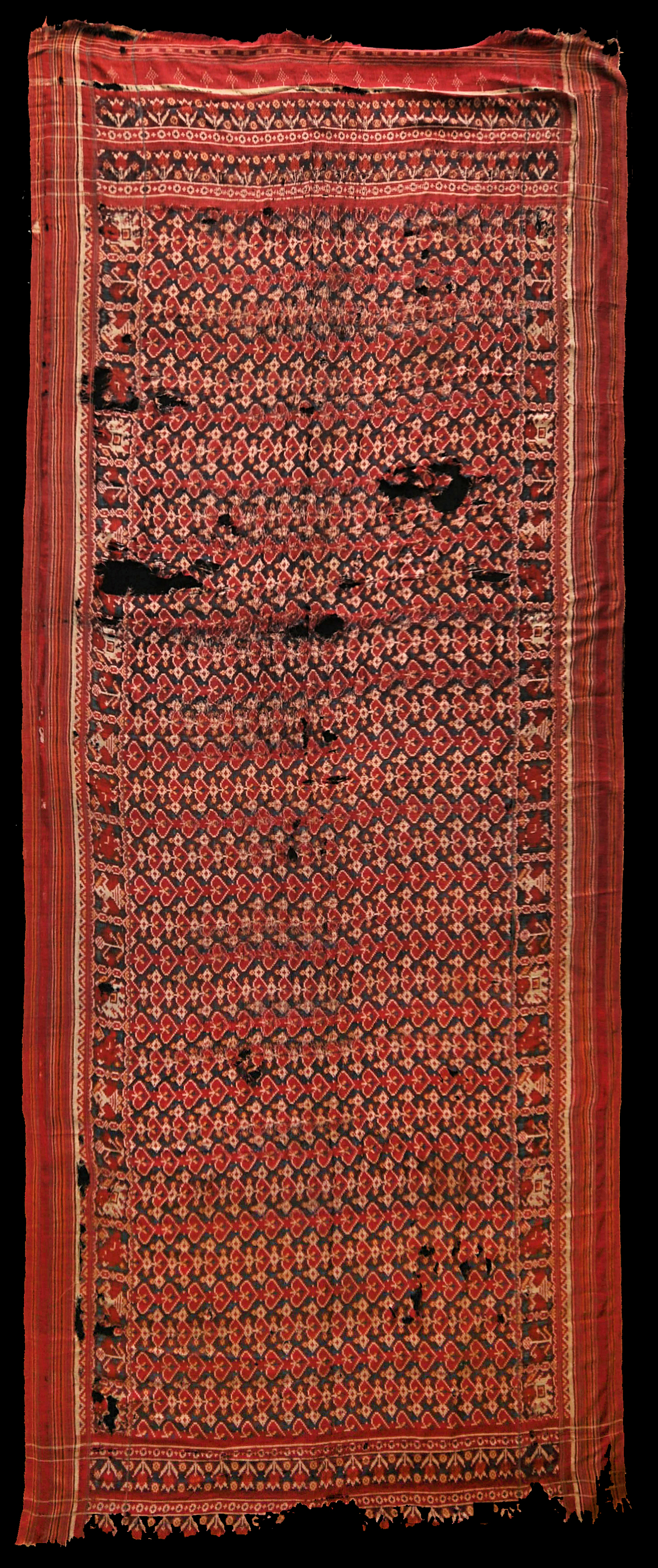 Ikat from Gujarat, India, Indonesia