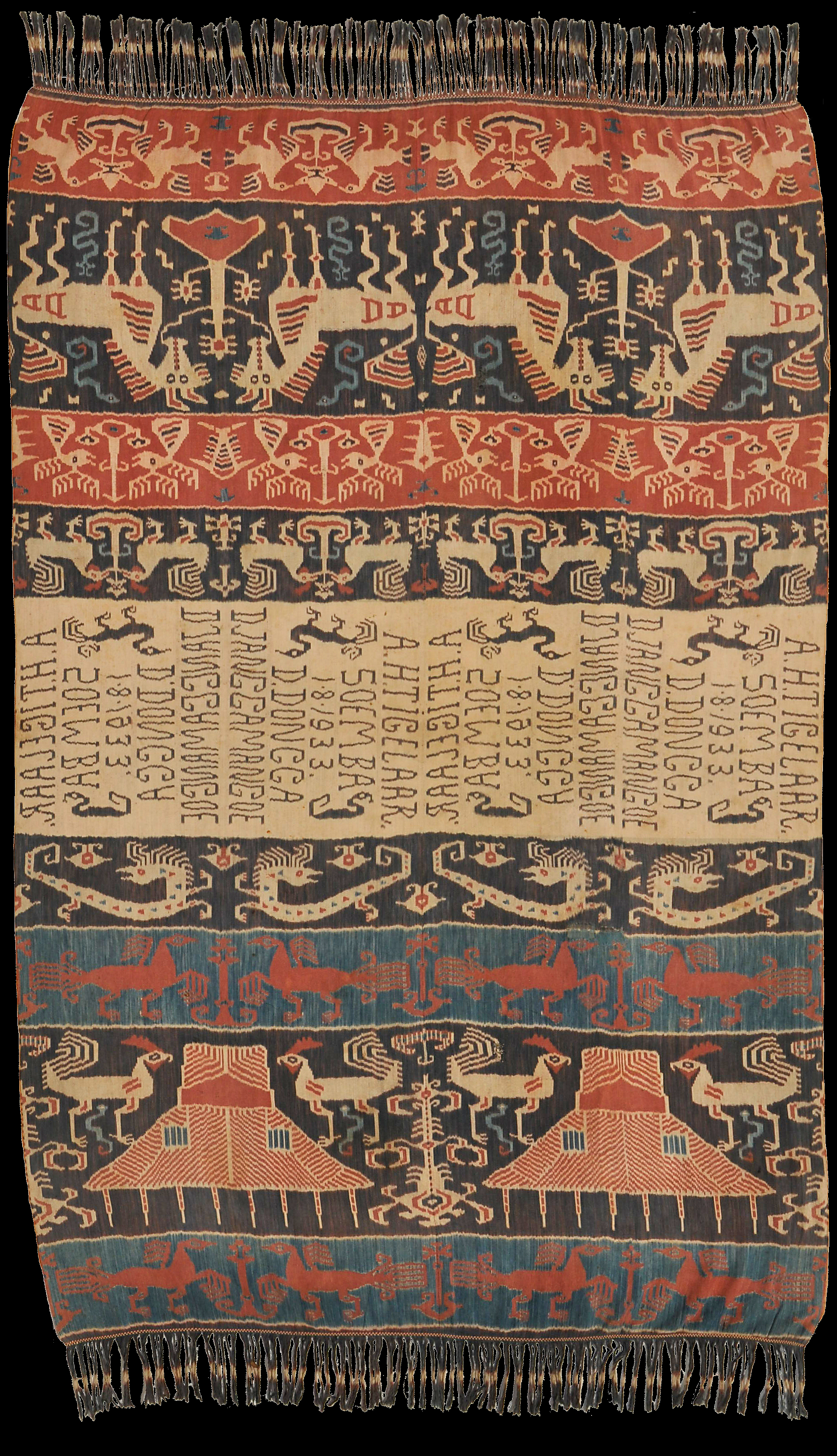 Ikat from East Sumba, Sumba, Indonesia