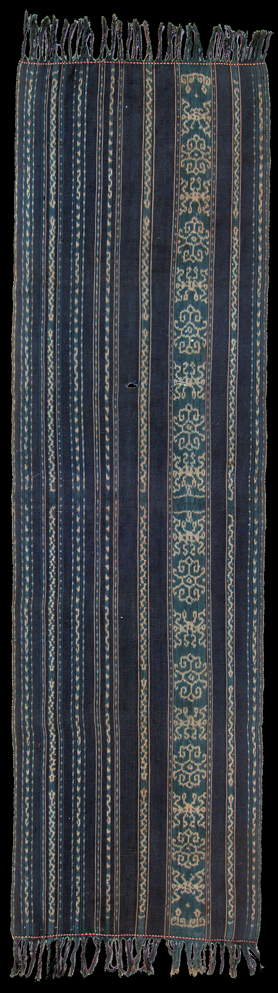 Ikat from Tanimbar, Moluccas, Indonesia