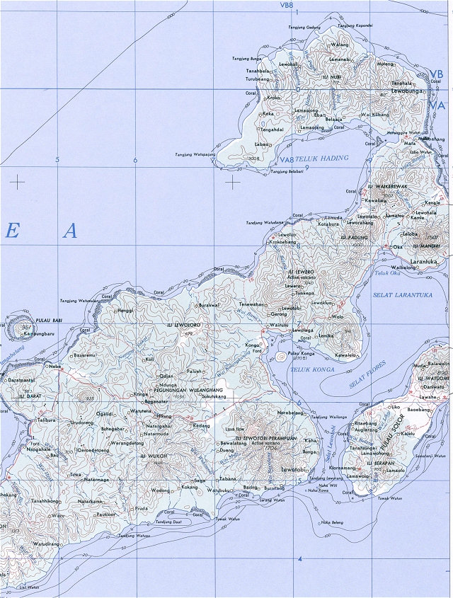 map of Bird's Head Peninsula