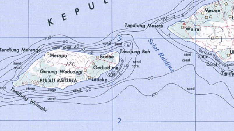 Map of Raijua
