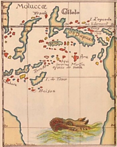 Map of the Spice Islands