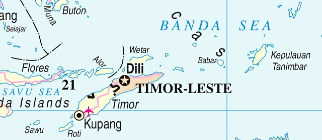 map Wetar